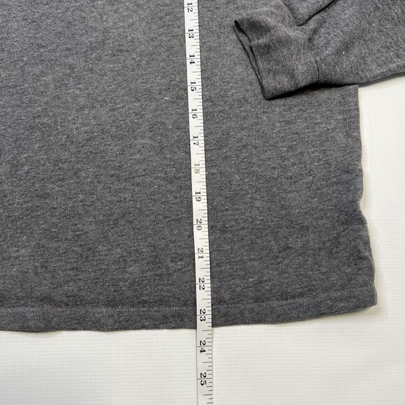 Victoria Sport Shirt Womens Small Gray Sweatshirt Long Sleeve Top Spellout Logo - Picture 3 of 8